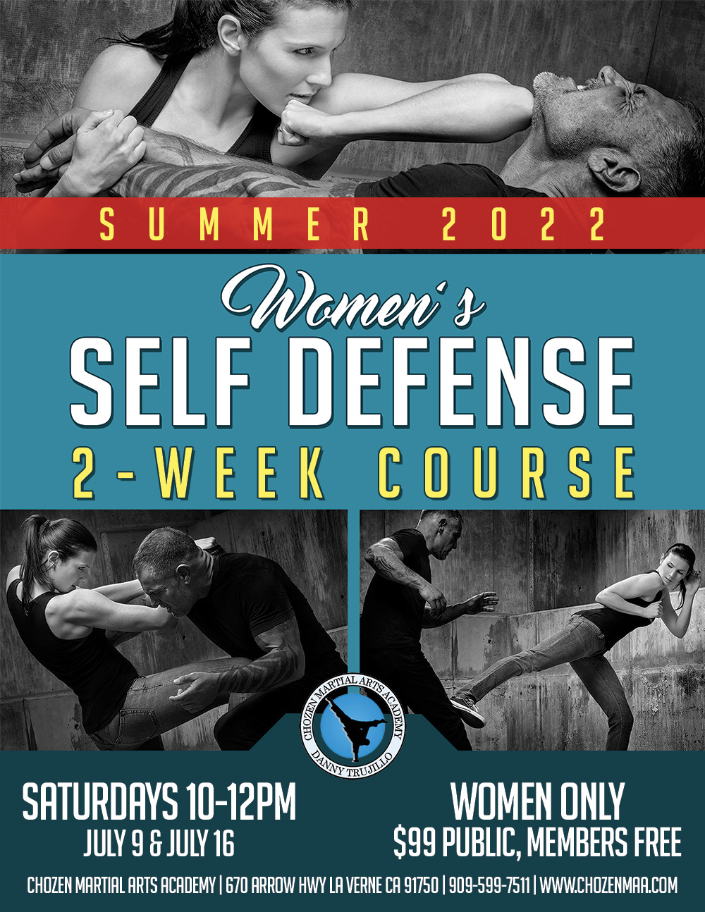 Women's Self Defense Seminar at the Academy of Self Defense